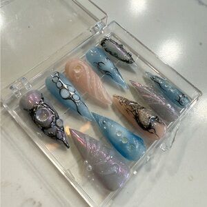 Mermaid Core Press-On Nails